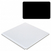 Купить Потолок кассетный Cesal Profi Line T-24 Черный матовый 3305 595х595 мм по низкой цене