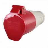 Купить Розетка переносная 224 3Р+РЕ 32А 380В IP44 по низкой цене