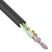 Купить Кабель Rexant сетевой UTP 2PR 24AWG CAT5e Outdoor бухта 305 м по низкой цене