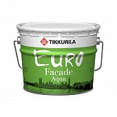 Купить Краска Tikkurila Facade Aqua MRA в/д, фасадная, база 9 л по низкой цене