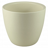 Купить Кашпо для цветов керамическое кремовое d11 см 301 по низкой цене