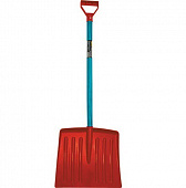 Купить Лопата Fit 68090 снеговая с деревянной ручкой и черенком по низкой цене