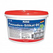 Купить Краска PUFAS Fassaden-Silikat A в/д, фасадная, силикатная 10 л по низкой цене