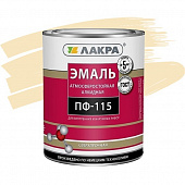 Купить Эмаль Лакра ПФ-115 кремовая 1 кг по низкой цене