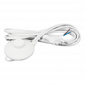 Купить Шнур с вилкой Dori с ножным выключателем белый 2 м по низкой цене