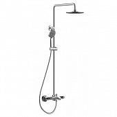 Купить Стойка Bravat Waterfall F639114C-A-RUS душевая с термостатом по низкой цене