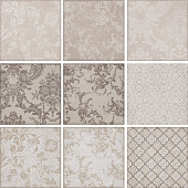 Купить Плитка Kerama Marazzi 1587 Марчиана микс керамическая напольная бежевая 200х200 мм по низкой цене