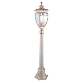 Купить Фонарный столб Elektrostandard Andromeda F GLYF-8024F Е27 60 Вт белое золото садово-парковый по низкой цене
