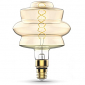 Купить Лампа Gauss 161802008 Vintage Filament BD180 Flexible 8W E27 Golden 2400К светодиодная по низкой цене