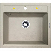 Купить Мойка Zigmund & Shtain Platz 560 кухонная гранитная Речной песок по низкой цене