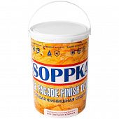 Купить Краска Soppka OSB Facade Finish Decor фасадная огнебиозащитная 5 кг по низкой цене