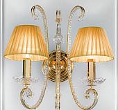 Купить Бра Masiero IlCristallo A2 G03 / ORG/16/AMB Cut crystal по низкой цене