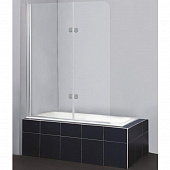 Купить Шторка BelBagno Sela для ванны V-21-120/140-Ch-Cr-L 1200x1400 мм по низкой цене