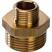 Купить Ниппель Stout переходной SFT-0003-003438 3/4х3/8 дюйма с наружной резьбой по низкой цене