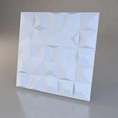 Купить Стеновая 3D панель Relieffo Origami 016 из пенополиуретана 600х600х30 мм по низкой цене