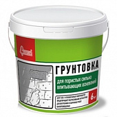 Купить Грунтовка Старатели для пористых оснований 6 кг по низкой цене