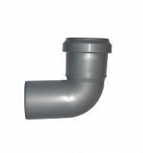 Купить Отвод Европласт канализационный ПП D50 87° по низкой цене