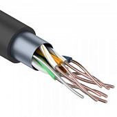 Купить Кабель Rexant сетевой FTP 4PR 24AWG CAT5e Outdoor бухта в коробке 305 м по низкой цене