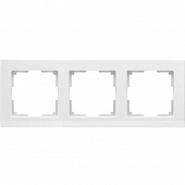 Купить Рамка Werkel Stark WL04-Frame-03 серебряная трехместная по низкой цене