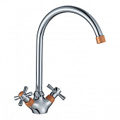 Купить Смеситель Decoroom для кухни DR46028-Orange по низкой цене