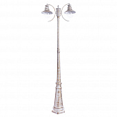 Купить Фонарный столб Arte lamp Amsterdam наземный уличный A1523PA-2WG по низкой цене