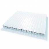 Купить Поликарбонат Wöggel сотовый белый 4 мм 2,1х6 м по низкой цене