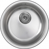 Купить Мойка Zigmund & Shtain Kreis 435.6 кухонная стальная Полированная по низкой цене