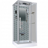 Купить Душевая кабина Niagara Lux NG-7718W 900х900х2150 мм по низкой цене