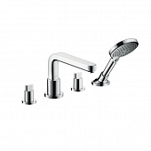Купить Смеситель Hansgrohe Metris S 31447000 на борт ванны по низкой цене