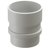 Купить Соединитель трубы Docke ПВХ Lux D141/100 мм Пломбир по низкой цене