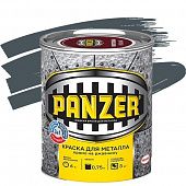 Купить Краска Panzer для металла гладкая серая 0,75 л по низкой цене