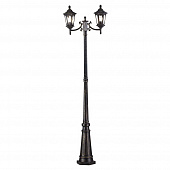 Купить Фонарный столб Maytoni Street S101-209-61-R бронза E27 2х100W 220V наземный уличный по низкой цене