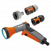 Купить Комплект для полива Gardena пистолет-распылитель + фитинги по низкой цене