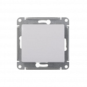 Купить Выключатель одноклавишный Schneider Глосса без рамки белый по низкой цене