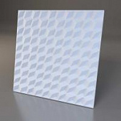 Купить Стеновая 3D панель Relieffo Step 023 из пенополиуретана 600x600x30 мм по низкой цене