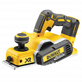 Купить Рубанок аккумуляторный DeWalt DCP580N бесщеточный 18 В глубина 0-2 мм, без аккумулятора по низкой цене