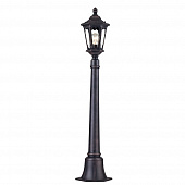 Купить Фонарный столб Maytoni Street S101-108-51-B черный E27 100W 220V наземный уличный по низкой цене