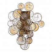 Купить Бра Crystal Lux DESEO AP2 GOLD по низкой цене