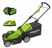 Купить Газонокосилка Greenworks G-MAX 40V G40LM41K3 аккумуляторная по низкой цене