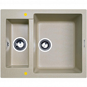 Купить Мойка Zigmund & Shtain Rechteck 600.2 кухонная гранитная Речной песок по низкой цене