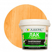 Купить Лак Лакра акриловый тонированный с УФ-фильтром орегон 0,9 кг по низкой цене