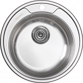 Купить Мойка Zigmund & Shtain Kreis 480.7 кухонная стальная Полированная по низкой цене