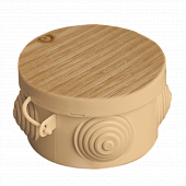 Купить Коробка TDM Electric разветвительная о/у ЭКО D85 мм H40 мм IP54 4 ввода по низкой цене