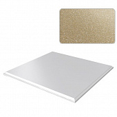 Купить Потолок кассетный Cesal Золотистый жемчуг 010B 300х300 мм по низкой цене