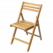 Купить Стул складной 45х58х81 см акация по низкой цене