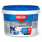 Купить Краска моющаяся акриловая Neolab белая 3 кг по низкой цене