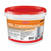 Купить Клей PUFAS Decoself  ПВА cтроительный, пластификатор 10 кг по низкой цене