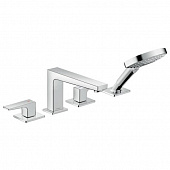 Купить Смеситель Hansgrohe Metropol 32552000 на борт ванны по низкой цене