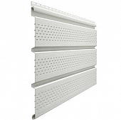 Купить Софит Docke Standard Т4 Пломбир 3050х305 мм с полной перфорацией по низкой цене