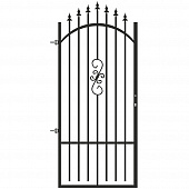 Купить Калитка левая Polbram Morena RAL 9005 2x0,9 м по низкой цене